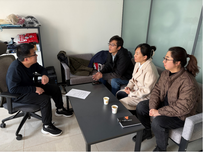 经济管理学院赴石家庄久聪贸易有限公司调研